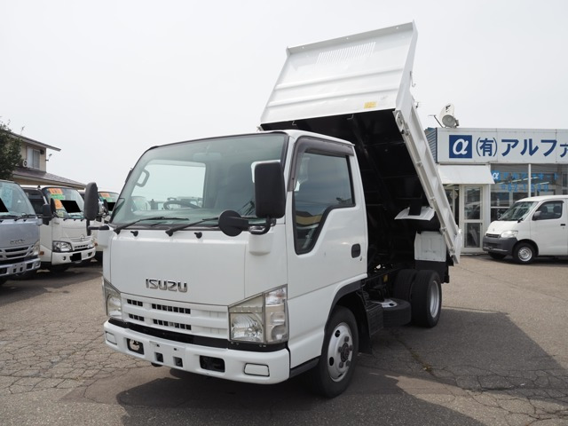 エルフ3.0 ダンプ フルフラットロー ディーゼル 4WD