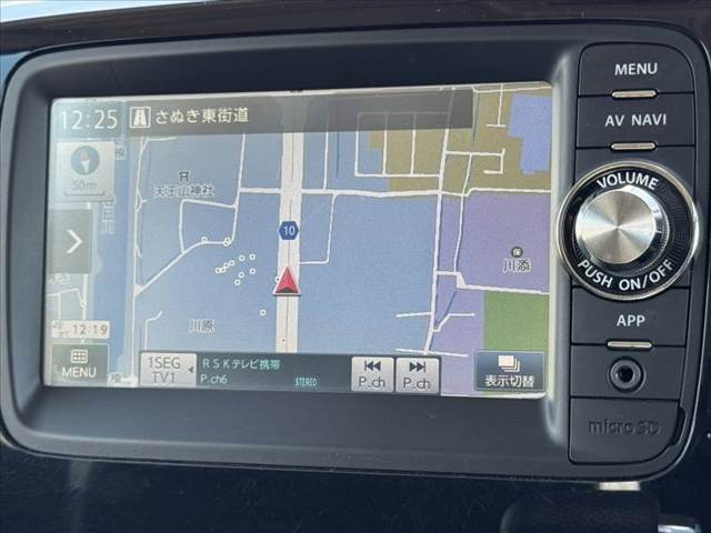 スペーシアカスタムTS スマートフォン連携ナビゲーション