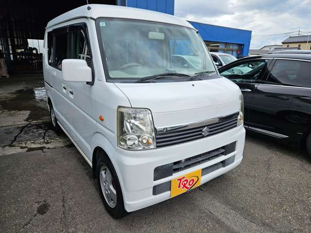 エブリイワゴンウィズ 車いす移動車 リヤシート付 電動固定式 4WD