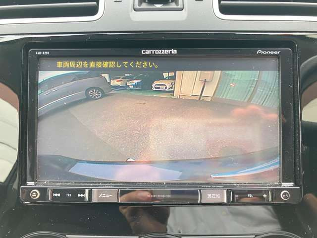 ☆後方確認に便利なバックカメラ付☆