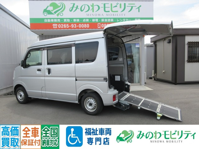 エブリイウィズ 車いす移動車 助手席側リアシート付 5AGS車 4WD