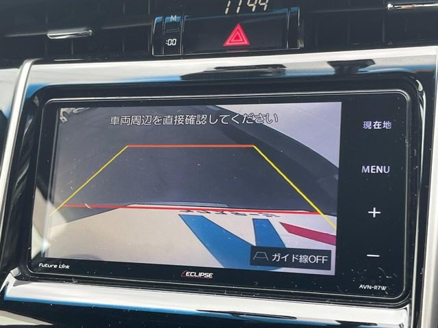 【バックカメラ】駐車時に後方がリアルタイム映像で確認できます。大型商業施設や立体駐車場での駐車時や、夜間のバック時に大活躍!運転スキルに関わらず、今や必須となった装備のひとつです!