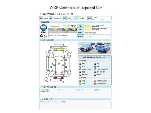 クロストレック2.0 リミテッド 4WD