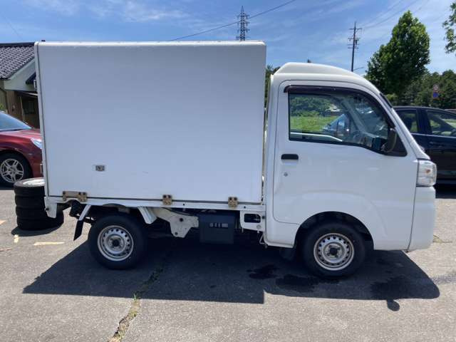 ハイゼットトラックFRP中温冷凍車 片側スライドドア仕様 ハイルーフ 4WD