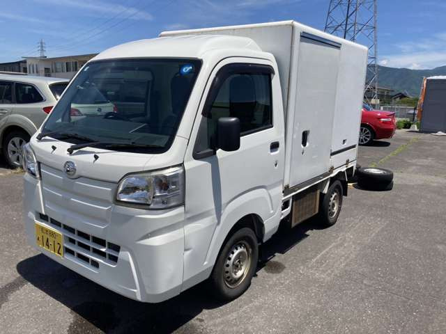 ハイゼットトラックFRP中温冷凍車 片側スライドドア仕様 ハイルーフ 4WD