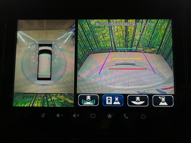 【全方位モニター用カメラ】専用のカメラにより、上から見下ろしたような視点で360度クルマの周囲を確認することができます☆死角部分も確認しやすく、狭い場所での切り返しや駐車もスムーズに行えます。