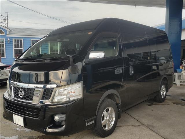 NV350キャラバン2.5 DX スーパーロング ワイド ハイルーフ ディーゼル 4WD