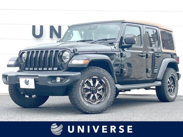 ラングラーアンリミテッド ブラック アンド タン 4WD
