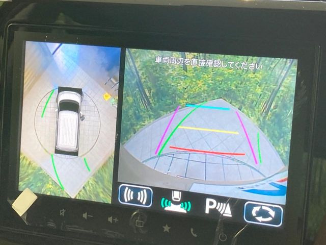 【全方位モニター用カメラ】専用のカメラにより、上から見下ろしたような視点で360度クルマの周囲を確認することができます☆縦列駐車や幅寄せ時に活躍してくれます♪