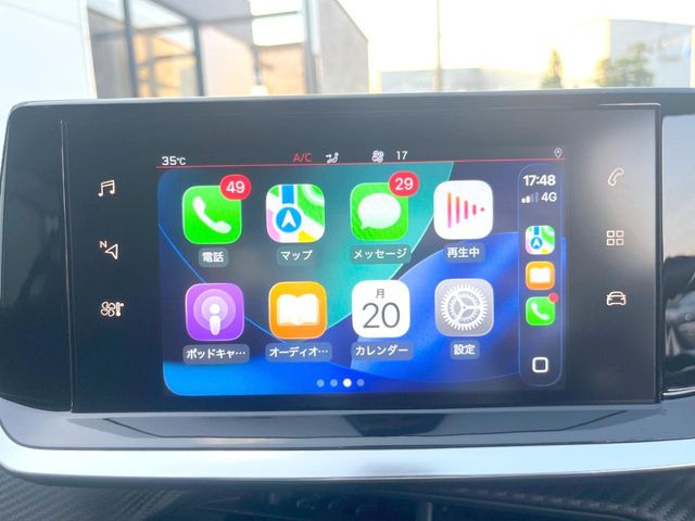 ��Apple Car Play:�X�}�z�Ƃ̗L���ڑ��ŁA�i�r�E�I�[�f�B�I�Đ��ȂǃX�}�z�̃A�v���@�\����ʂł��g����֗��@�\�ł�!
