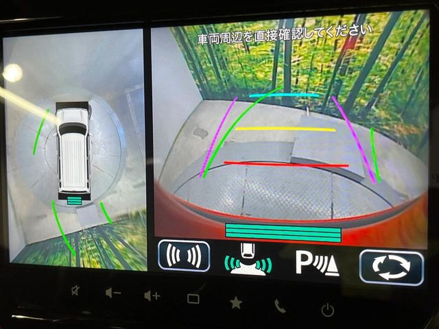 【全方位モニター用カメラ】専用のカメラにより、上から見下ろしたような視点で360度クルマの周囲を確認することができます☆死角部分も確認しやすく、狭い場所での切り返しや駐車もスムーズに行えます。