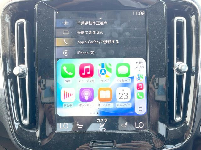 ��Apple Car Play:�X�}�z�Ƃ̗L���ڑ��ŁA�i�r�E�I�[�f�B�I�Đ��ȂǃX�}�z�̃A�v���@�\����ʂł��g����֗��@�\�ł�!