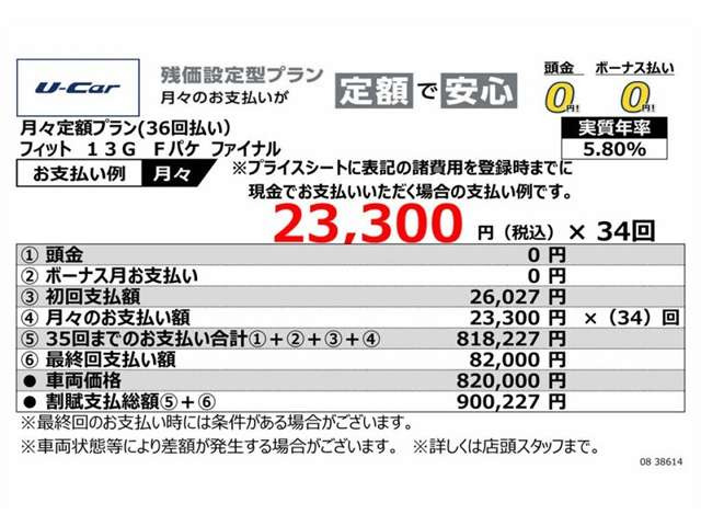 フィット1.3 13G Fパッケージ ファインエディション