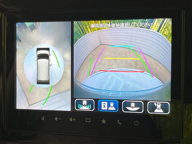 【全方位モニター用カメラ】専用のカメラにより、上から見下ろしたような視点で360度クルマの周囲を確認することができます☆死角部分も確認しやすく、狭い場所での切り返しや駐車もスムーズに行えます。