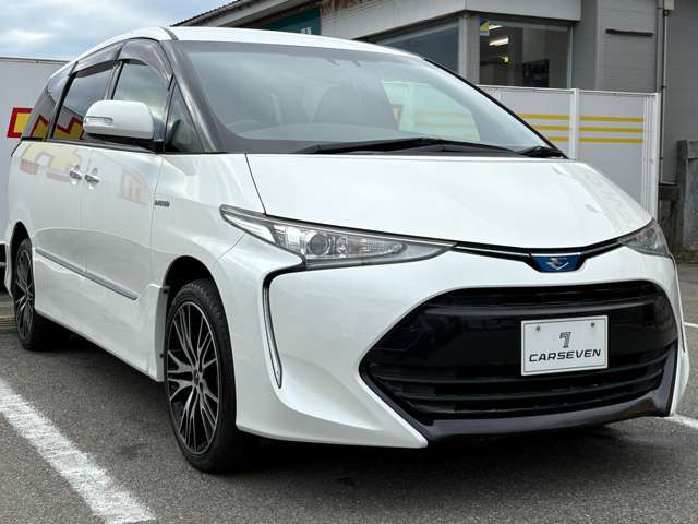 エスティマハイブリッド2.4 アエラス プレミアム ウェルキャブ サイドリフトUPシート 脱着タイプ電動式 4WD