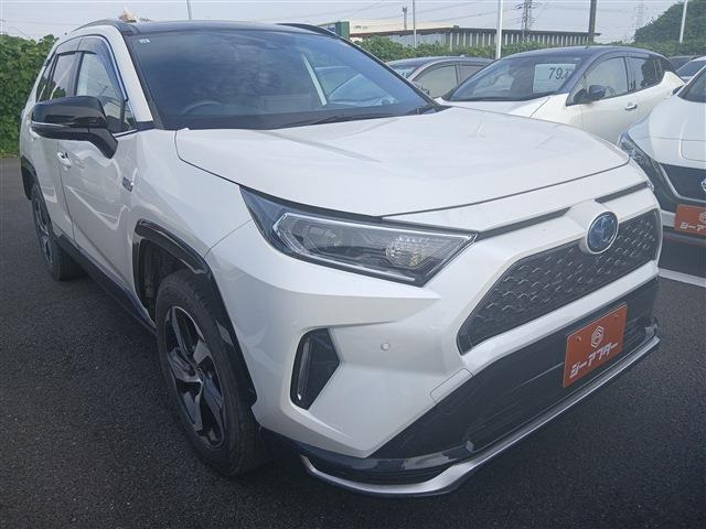 RAV4 PHEV�i�g���^�j2.5 G Z E-Four 4WD�@���[�^�[����(�����O34450km������10695km) ���Îԉ摜
