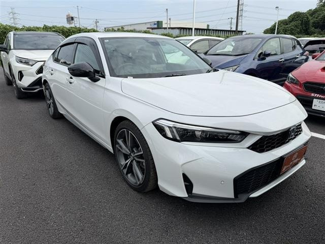 シビック(ホンダ) 2.0 e:HEV EX　禁煙者 サンルーフ ハーフレザーシート 中古車画像