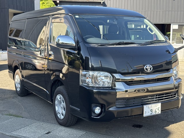 ハイエースバン2.7 スーパーGL ワイド ロング ダークプライム ミドルルーフ 4WD