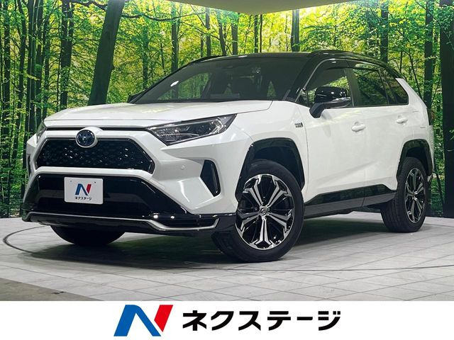 RAV4 PHV(�g���^) 2.5 �u���b�N �g�[�� E-Four 4WD ���Îԉ摜