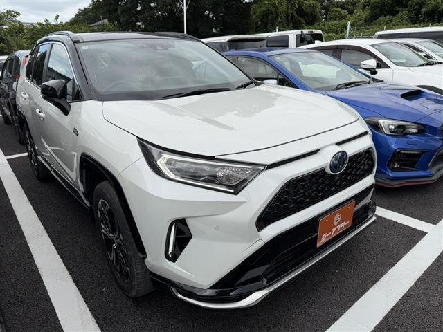RAV4 PHV(�g���^) 2.5 �u���b�N �g�[�� E-Four 4WD�@�։��� �����I�[�i�[ �T�����[�t ���Îԉ摜