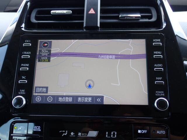ナビ装備で知らない場所もあっという間に検索。ちょっとしたお出かけや旅行もこれでばっちりですね。