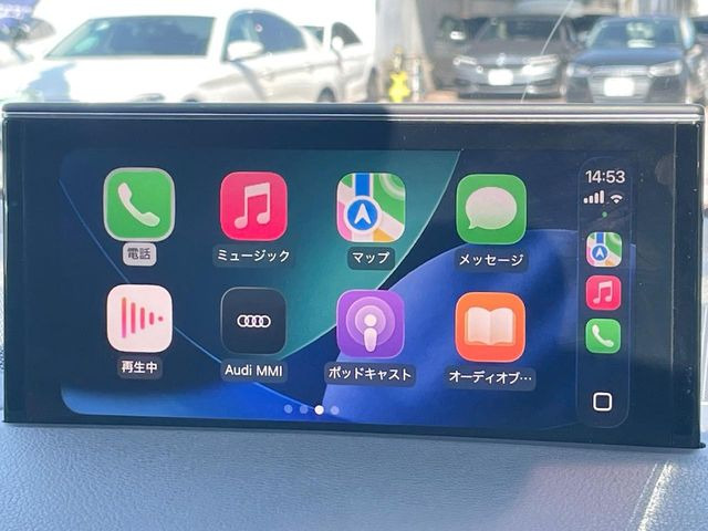 ��Apple Car Play:�X�}�z�Ƃ̗L���ڑ��ŁA�i�r�E�I�[�f�B�I�Đ��ȂǃX�}�z�̃A�v���@�\����ʂł��g����֗��@�\�ł�!