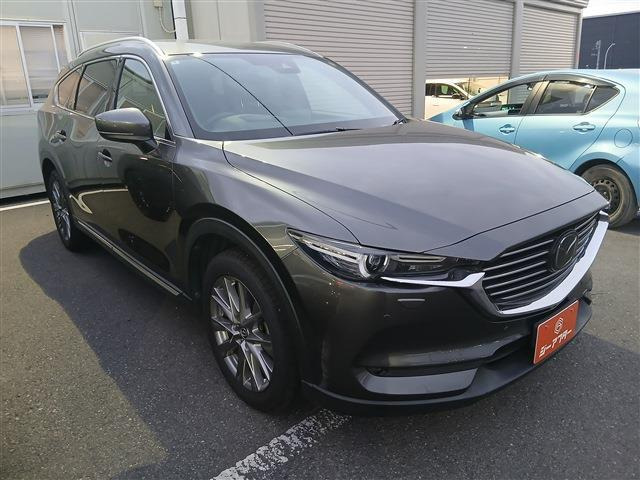 CX-8(マツダ) 2.2 XD プロアクティブ Sパッケージ 4WD　禁煙車 黒革シート 純正8インチナビ 中古車画像