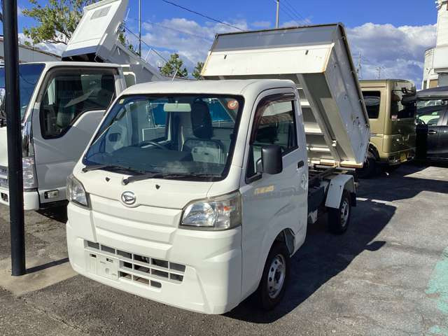 ハイゼットトラック清掃ダンプ 電動モーター式 1方開 4WD