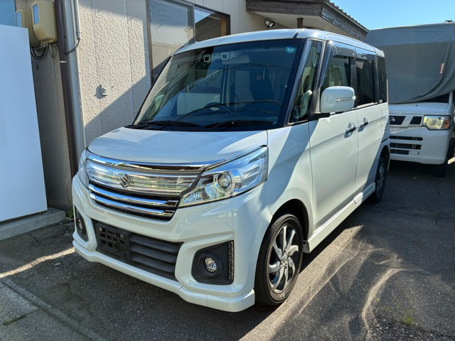 スペーシアカスタムXS ターボ デュアルカメラブレーキサポート 4WD