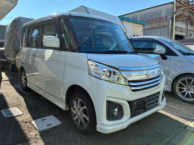 スペーシアカスタムXS ターボ デュアルカメラブレーキサポート 4WD