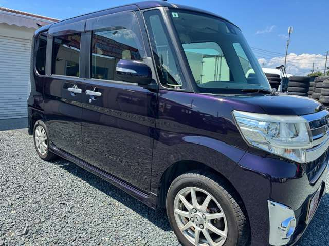 ダイハツ タントカスタム X SAII 4WD 関東仕入れ 左パワースライド