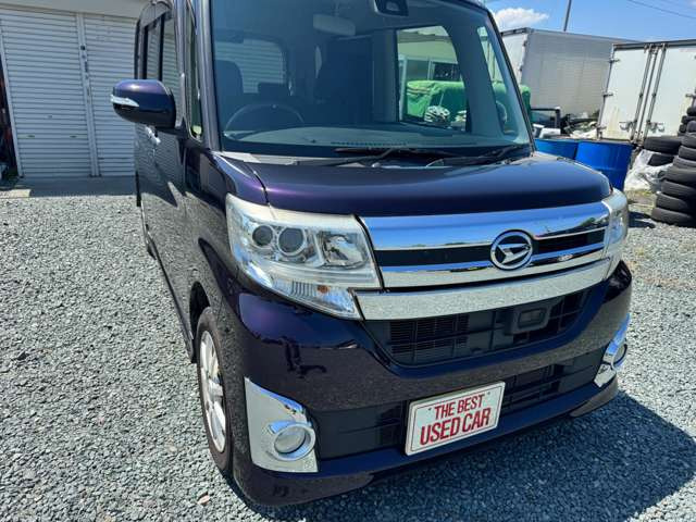 かいさん様 売却済 ディーラー整備車検付き タントカスタムX 即日乗り出し可能 ダイハツ タントカスタム X SAII 4WD 関東仕入れ 左パワースライド
