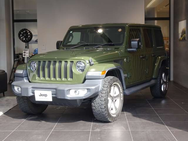 ラングラーアンリミテッド サハラ サージグリーン 4WD