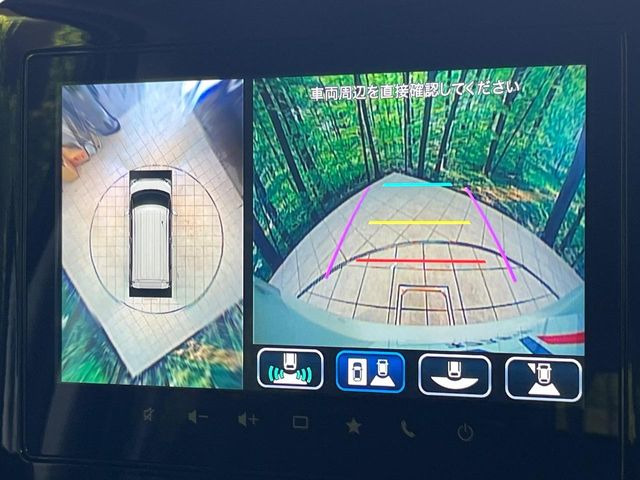 【全方位モニター用カメラ】専用のカメラにより、上から見下ろしたような視点で360度クルマの周囲を確認することができます☆死角部分も確認しやすく、狭い場所での切り返しや駐車もスムーズに行えます。