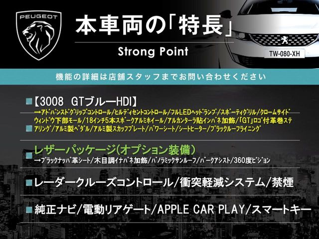 3008GT ブルーHDi