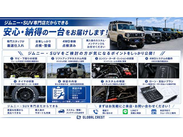 �̔��ȊO�ɂ��A�J�X�^���⃁���e�i���X�ȂǁA���X�Ȃ�ł͂̒m���ł��q�l�̃T�|�[�g��S�|���Ă���܂�!!