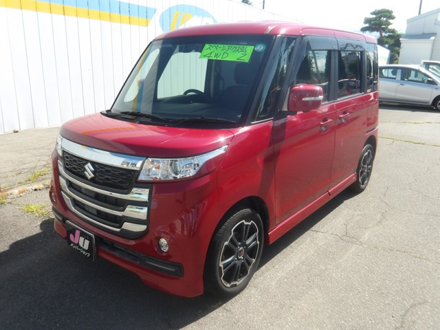 スペーシアカスタムZ ユーティリティパッケージ デュアルカメラブレーキサポート 4WD