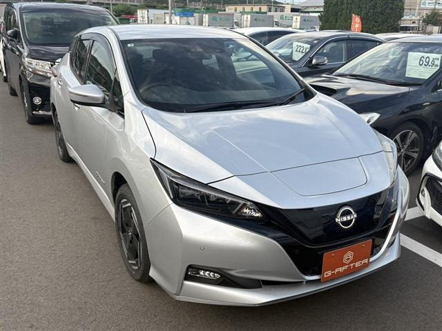 日産 リーフ e+ X 禁煙車 純正9インチナビ フルセグ 196.9万円 令和7年