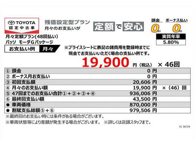パッソ1.0 モーダ Gパッケージ