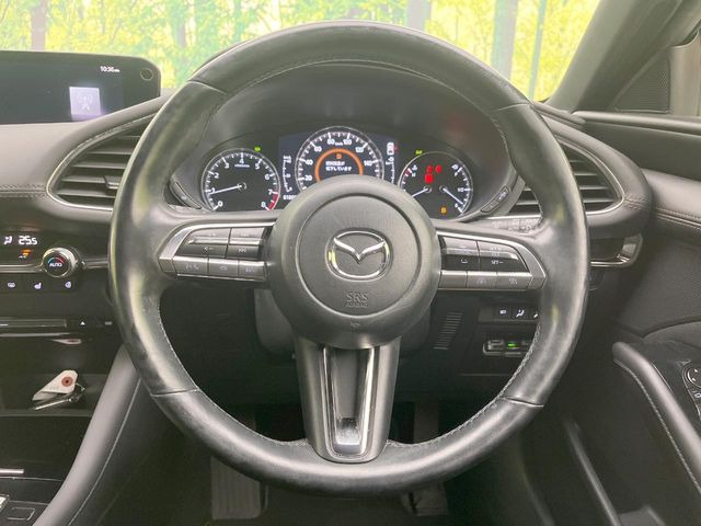 �C���e���A�ɍ��킹���f�U�C���̃X�e�A�����O�́A�^�]�������̂��Ƃ��l���A�^�]���₷���`��A�傫���ł��B�����x�A���ۂɐG���Ă��m���߂��������B