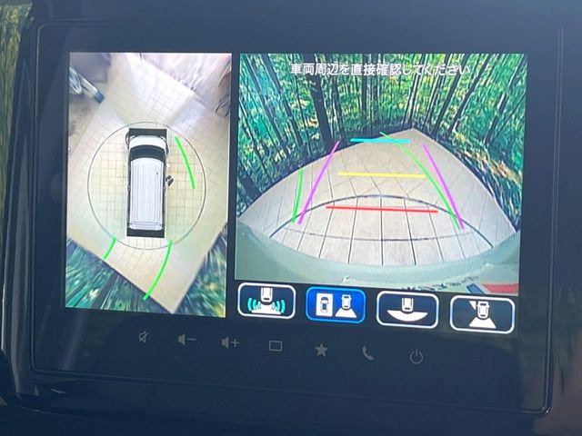 【全方位モニター用カメラ】専用のカメラにより、上から見下ろしたような視点で360度クルマの周囲を確認することができます☆死角部分も確認しやすく、狭い場所での切り返しや駐車もスムーズに行えます。