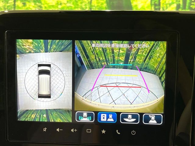【全方位モニター用カメラ】専用のカメラにより、上から見下ろしたような視点で360度クルマの周囲を確認することができます☆死角部分も確認しやすく、狭い場所での切り返しや駐車もスムーズに行えます。