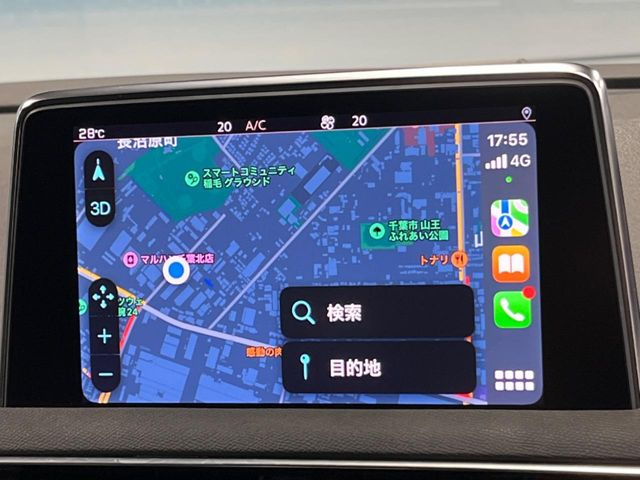 ��Apple Car Play:�X�}�z�Ƃ̗L���ڑ��ŁA�i�r�E�I�[�f�B�I�Đ��ȂǃX�}�z�̃A�v���@�\����ʂł��g����֗��@�\�ł�!