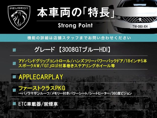 3008GT ブルーHDi