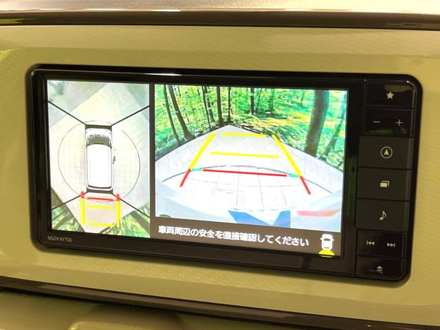 【パノラマモニター】専用のカメラにより、上から見下ろしたような視点で360度クルマの周囲を確認することができます☆死角部分も確認しやすく、狭い場所での切り返しや駐車もスムーズに行えます。