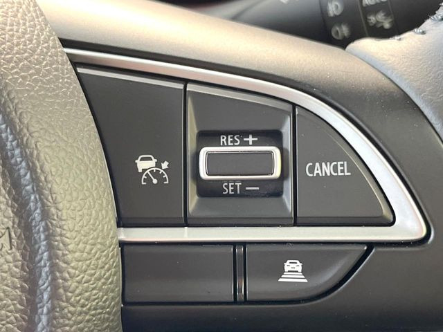 【クルーズコントロール】高速道路もラクラク走行。アクセルを離しても一定速度で走行ができ、長距離運転時の負担を軽減!加速・減速も簡単なスイッチ操作で調整できます。