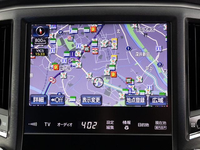 メーカー純正のHDDナビが装備されています!操作も簡単!見やすい!純正だからこその使いやすさ!