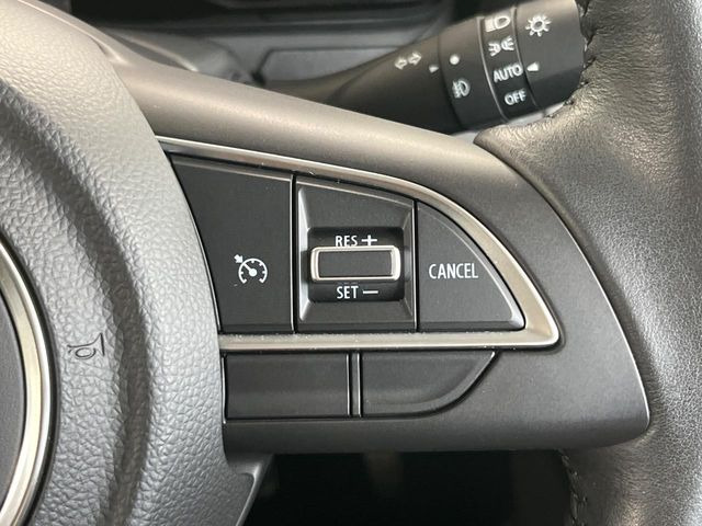 【クルーズコントロール】高速道路もラクラク走行。アクセルを離しても一定速度で走行ができ、長距離運転時の負担を軽減!加速・減速も簡単なスイッチ操作で調整できます。