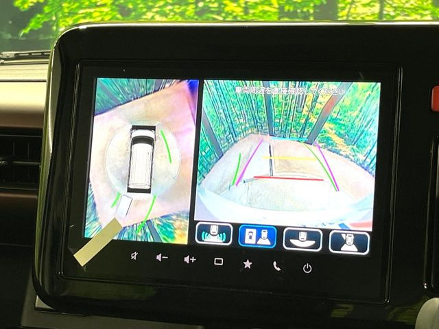 【全方位モニター用カメラ】専用のカメラにより、上から見下ろしたような視点で360度クルマの周囲を確認することができます☆死角部分も確認しやすく、狭い場所での切り返しや駐車もスムーズに行えます。