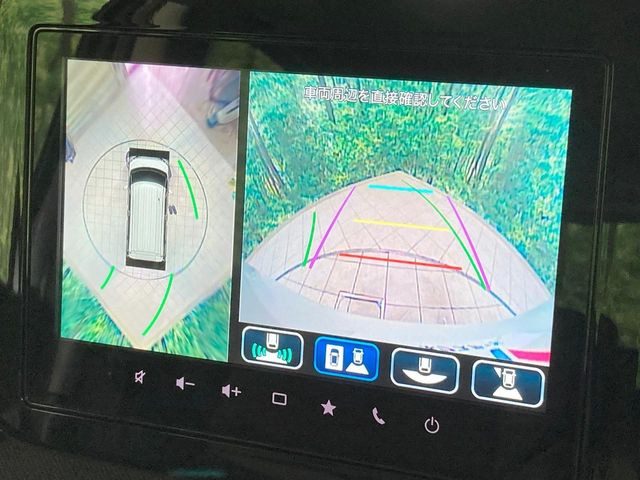 【全方位モニター用カメラ】専用のカメラにより、上から見下ろしたような視点で360度クルマの周囲を確認することができます☆死角部分も確認しやすく、狭い場所での切り返しや駐車もスムーズに行えます。
